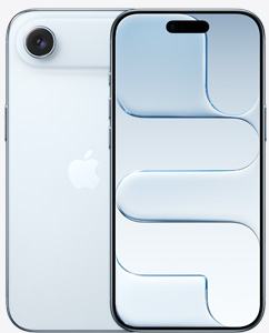 iPhone Air w kolorze błękitnym