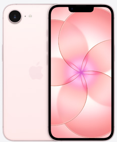 iPhone 17e w kolorze jasnoróżowym